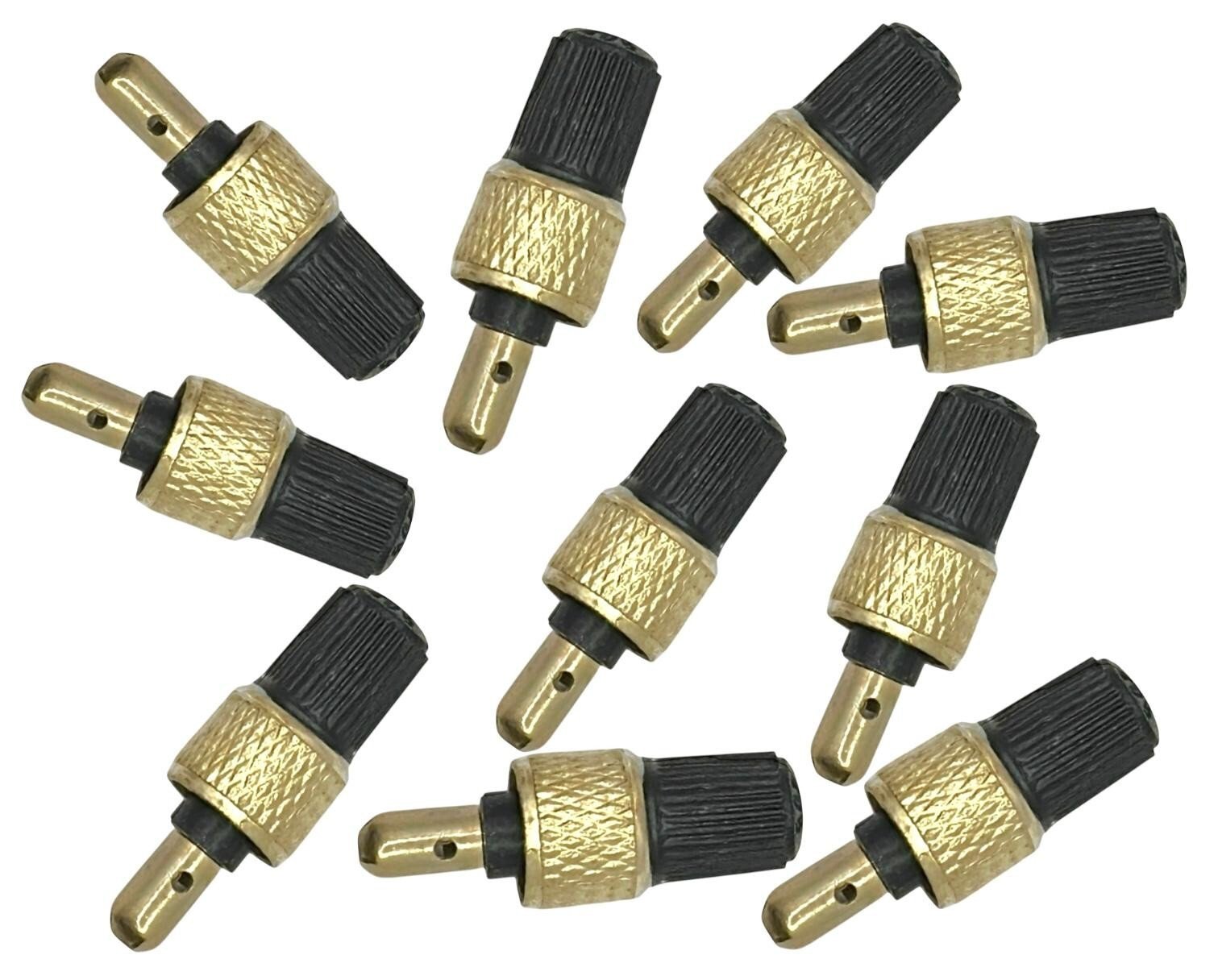 10x Dunlop Dutch Bike Tyre Valve Core Replacement for Flash Valve & Normal Valve