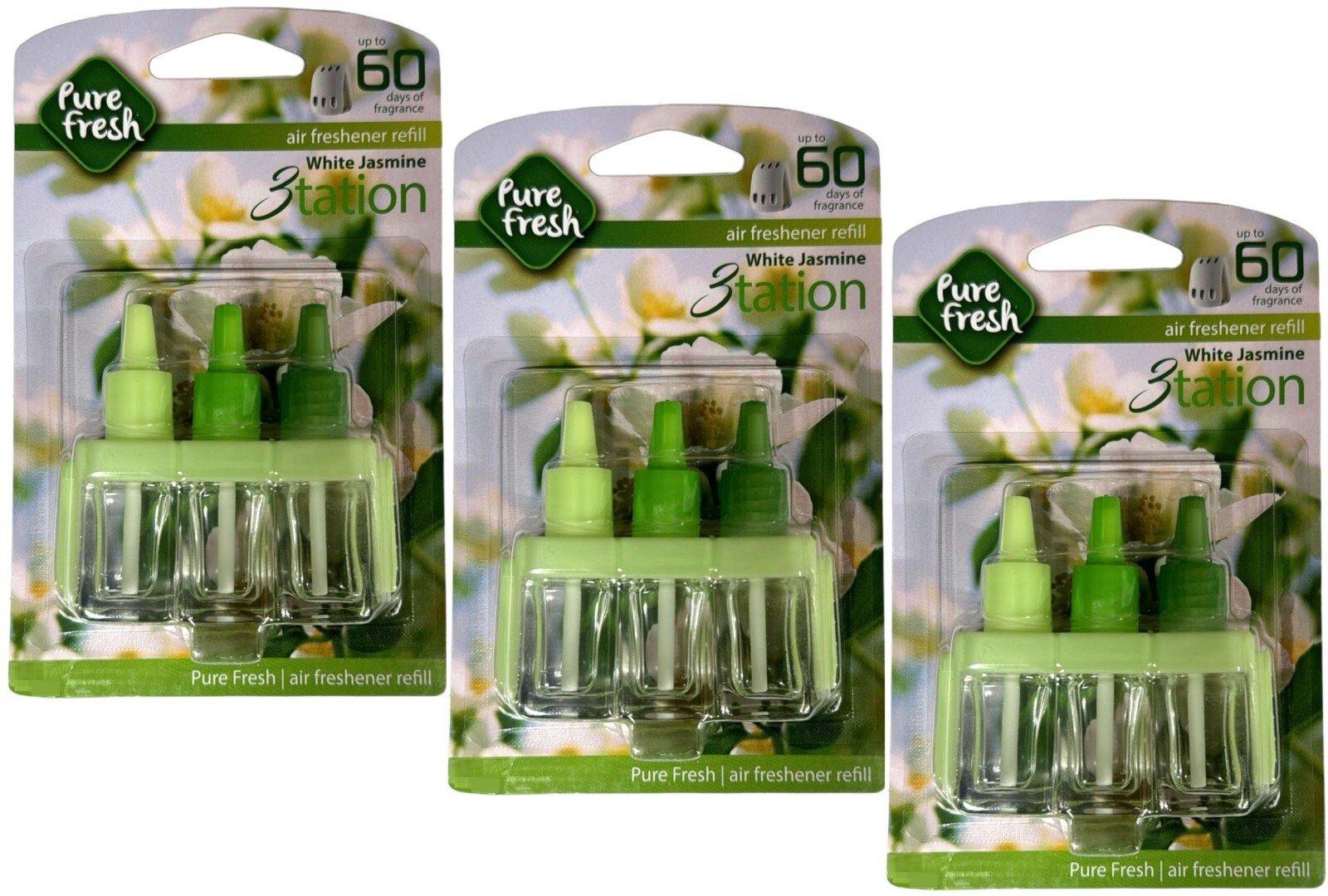 3PK PLUG IN 3TATION REFILLS FOR AMBI PUR MACHINE REFILLS AIR FRESHENER REFILLS