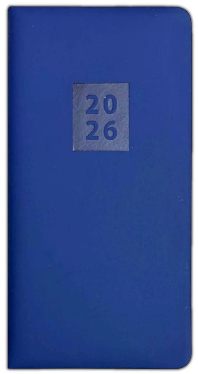 2026 DIARY POCKET SMALL / SLIM LINE METAL CORNER WEEK TO VIEW CUTE FASHION DIARY