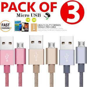 NEW SAMSUNG MICRO USB DATA FAST CHARGING CABLE FOR GALAXY S6 S6 Edge S7 EDGE J3