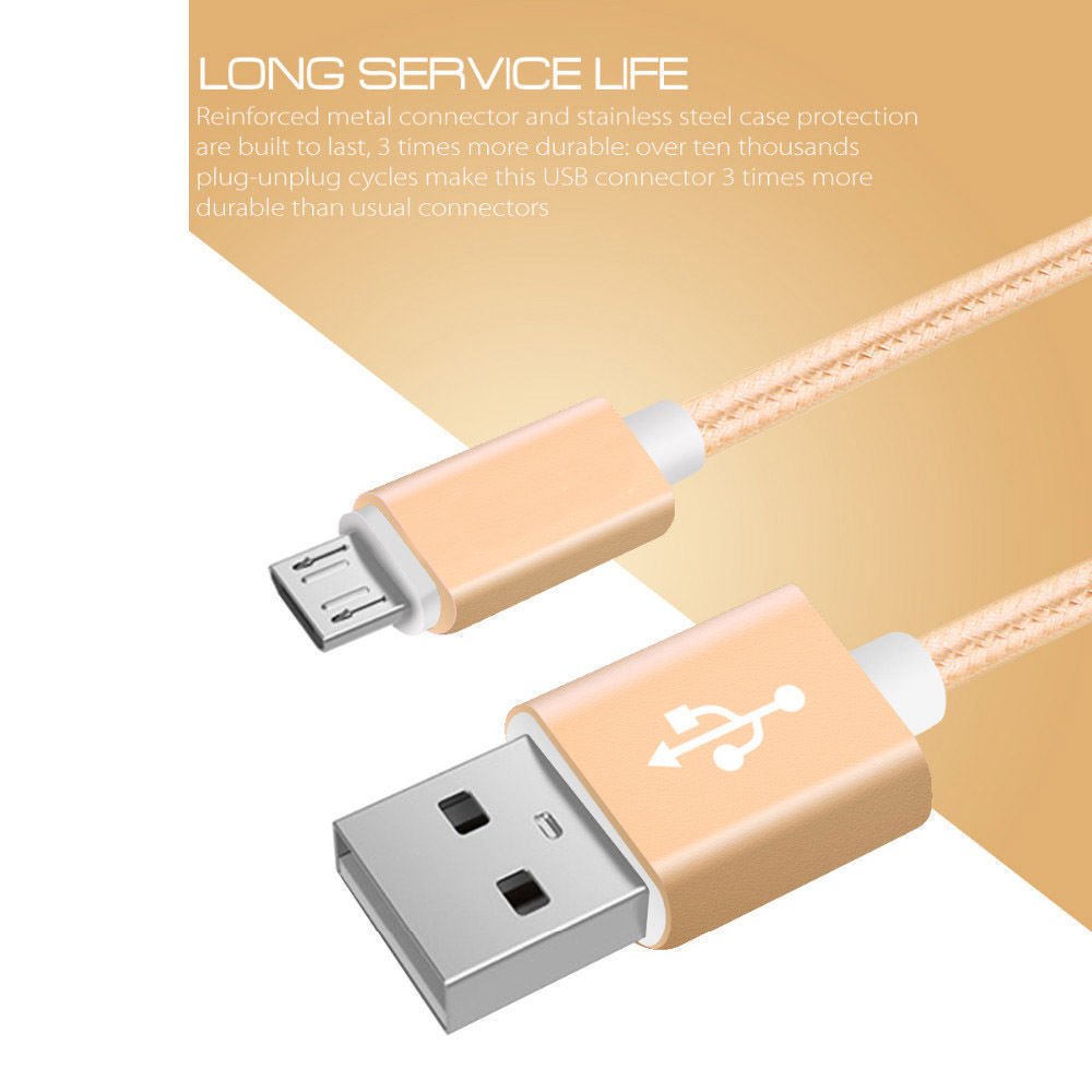NEW SAMSUNG MICRO USB DATA FAST CHARGING CABLE FOR GALAXY S6 S6 Edge S7 EDGE J3