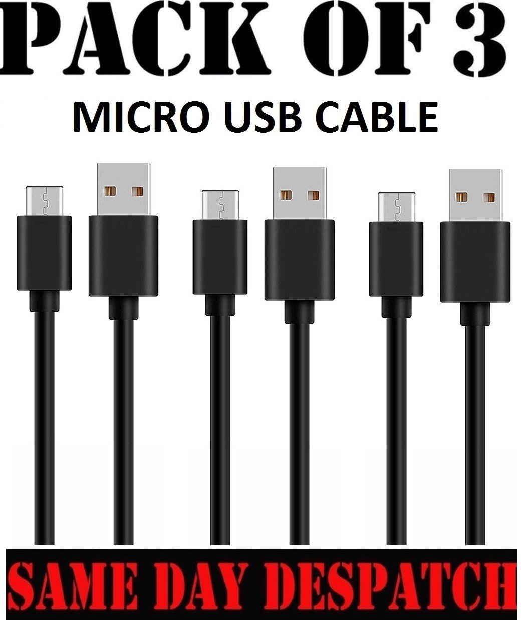 NEW SAMSUNG MICRO USB DATA FAST CHARGING CABLE FOR GALAXY S6 S6 Edge S7 EDGE J3