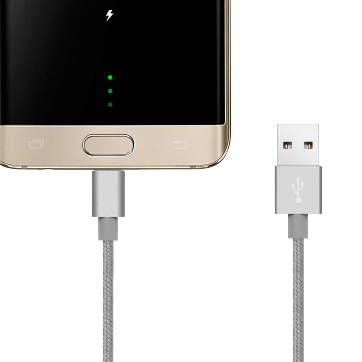 NEW SAMSUNG MICRO USB DATA FAST CHARGING CABLE FOR GALAXY S6 S6 Edge S7 EDGE J3