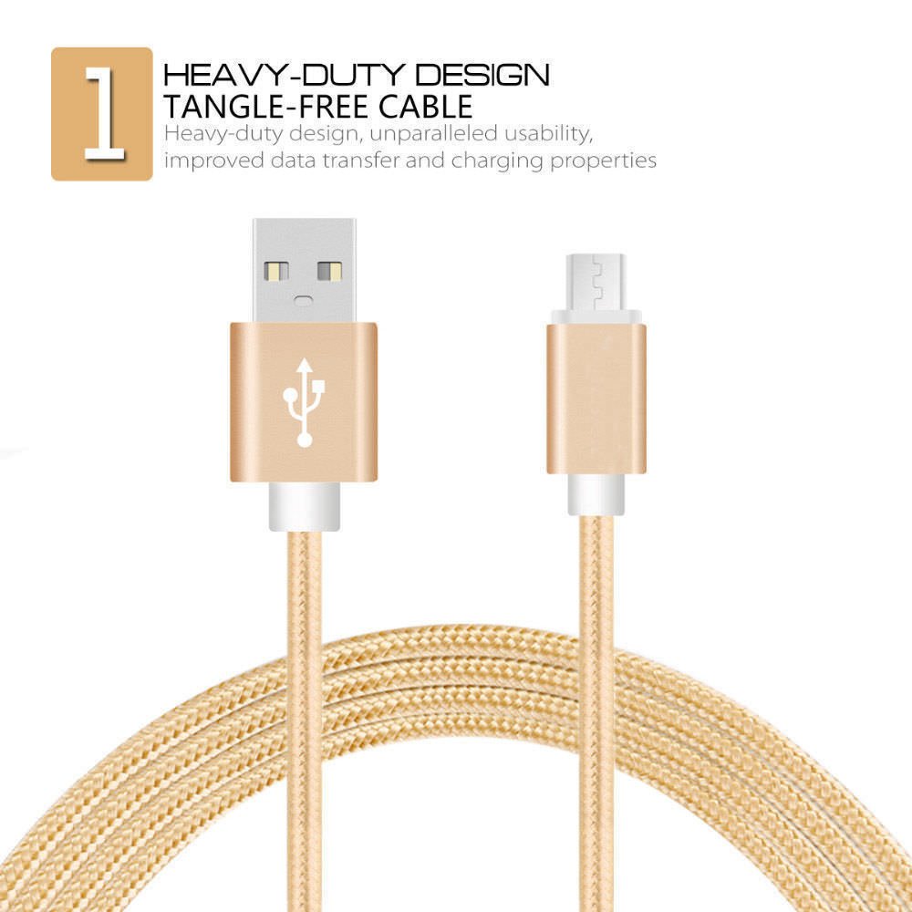 NEW SAMSUNG MICRO USB DATA FAST CHARGING CABLE FOR GALAXY S6 S6 Edge S7 EDGE J3