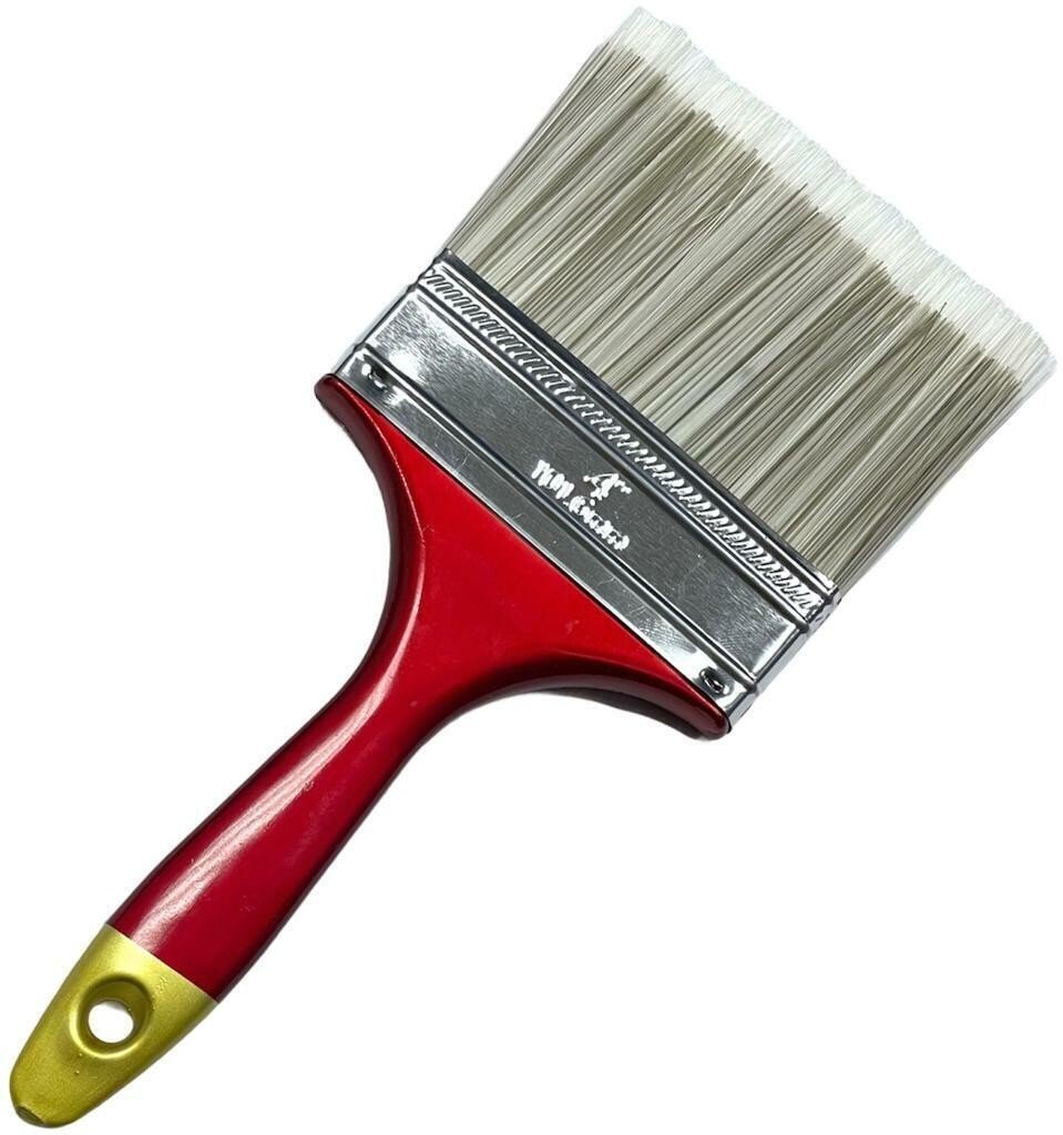 3" & 4" SHED FENCE Timber & DECKING PAINT BRUSH GARDEN WALL WOOD BLOCK PASTE-2PK