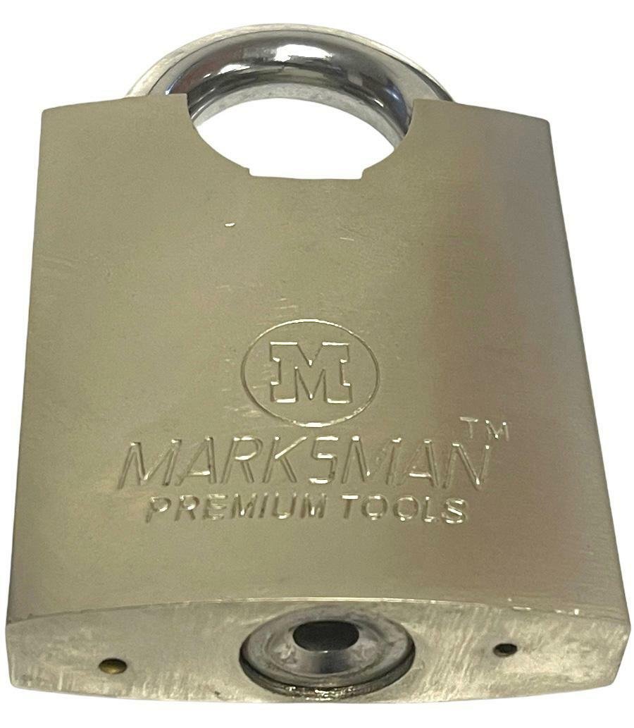 HIGH SECURITY CLOSED SHACKLE PADLOCK 40/50/60mm Door Lock Heavy Duty Steel 3Keys