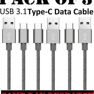 For Google Pixel 2 XL USB Type C USB-C Fast Sync Charger Charging Cable Lead