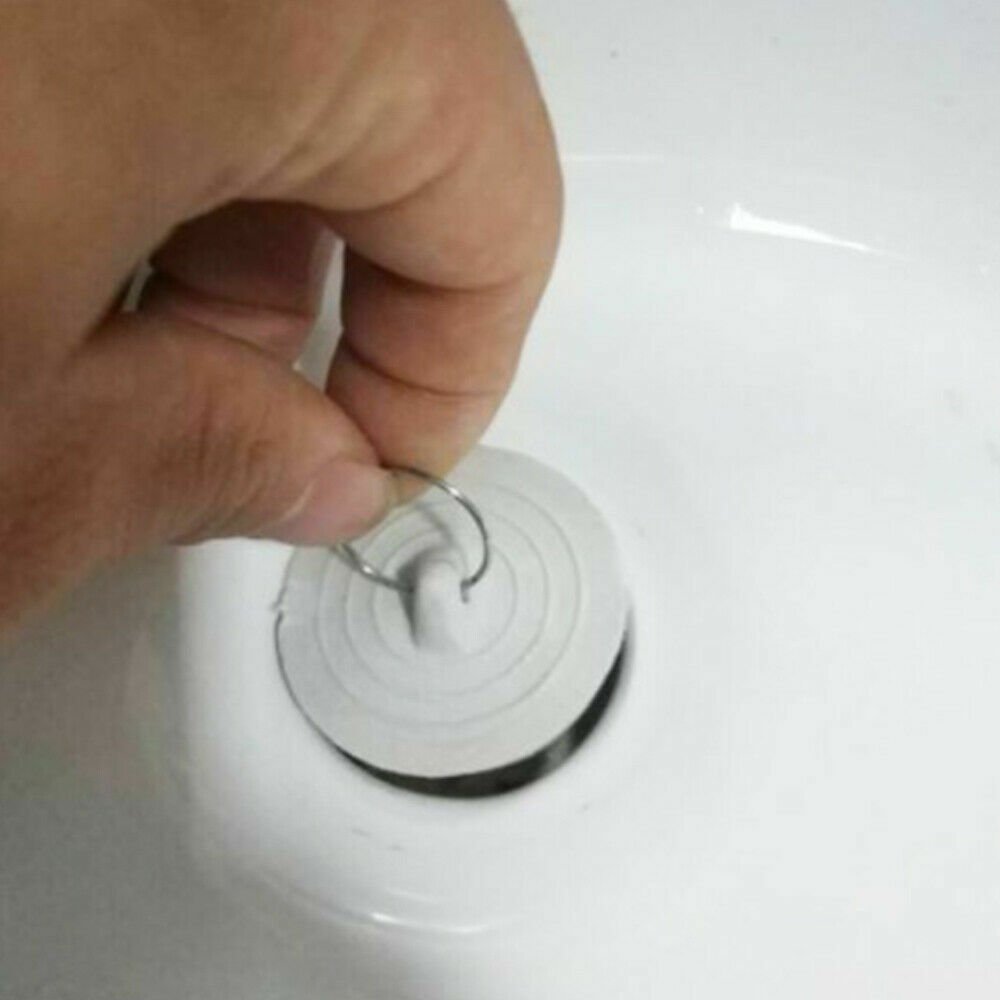 QUALITY UNIVERSAL SINK & BATH PLUG Basin Kitchen Bathroom Replacement Self-Park