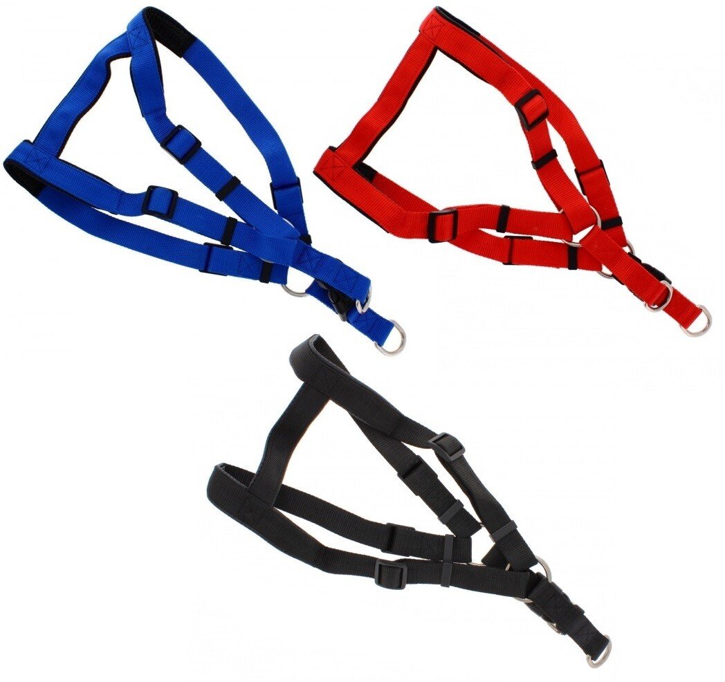 Dog Harness Adjustable Durable Pet Puppy Nylon Padded Vest No Pull 85/70cm
