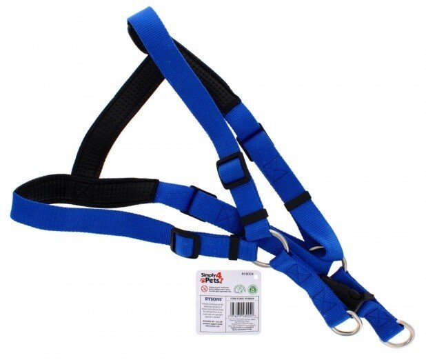 Dog Harness Adjustable Durable Pet Puppy Nylon Padded Vest No Pull 85/70cm