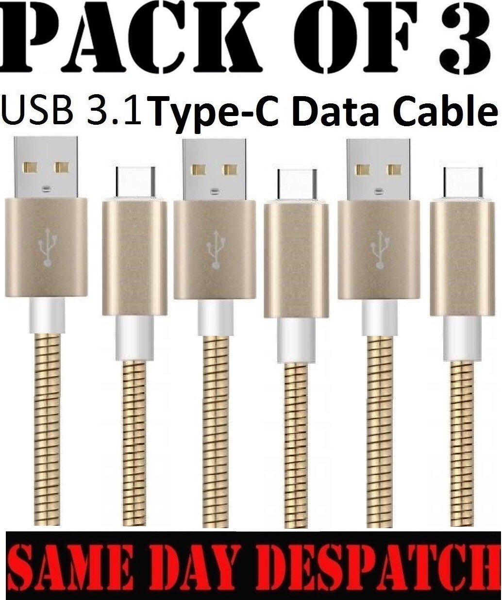 USB-C For Huawei P30 P20 Lite / Pro P10 Charger Data Cable Lead Fast Charging