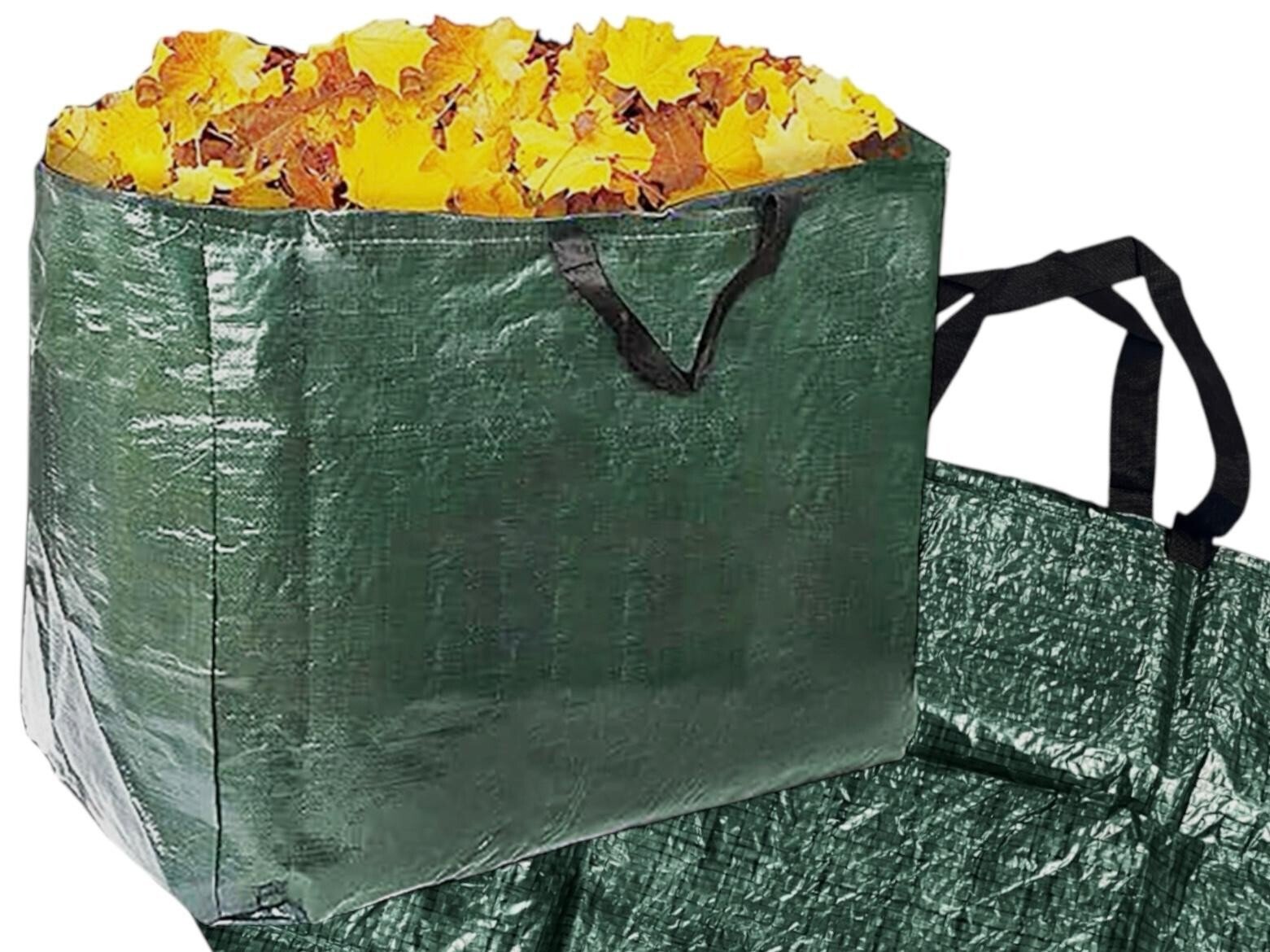 95L Garden Waste Bags Heavy Duty Large Refuse Storage Sacks Strong Handles UK
