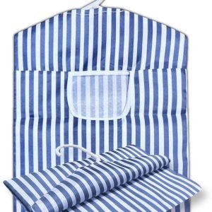 Hanging Fabric Peg Bag Clothes Line Laundry Washing Basket Storage Pouch Hanger