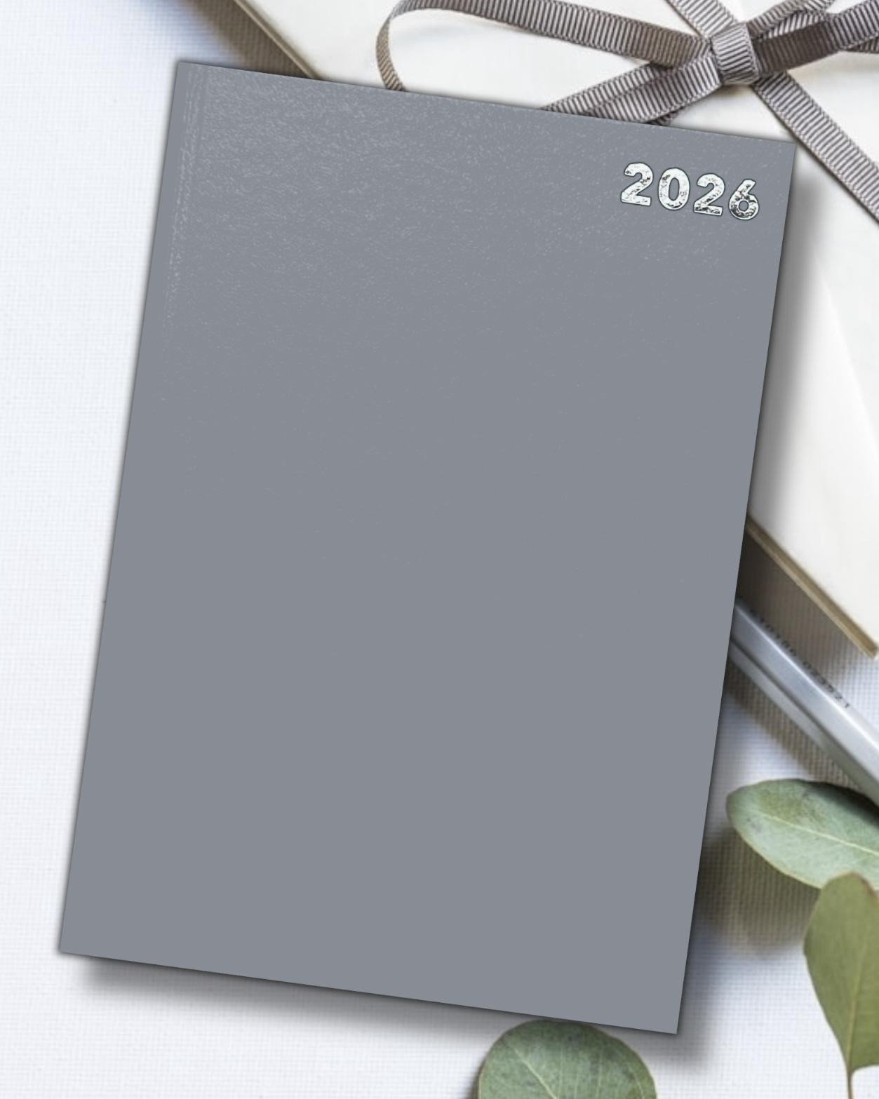 2026 Diary A5 Page A Day Diary Hardback Casebound Full Year Planner Organiser
