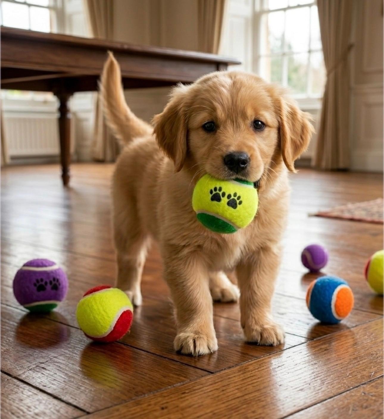 16 Pack Pet Tennis Balls Dog Puppy Fetch Throwing Outdoor Catch Play Training UK