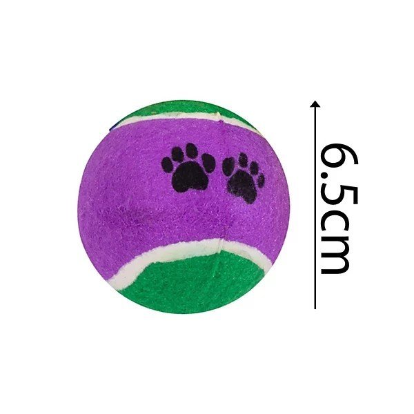 16 Pack Pet Tennis Balls Dog Puppy Fetch Throwing Outdoor Catch Play Training UK