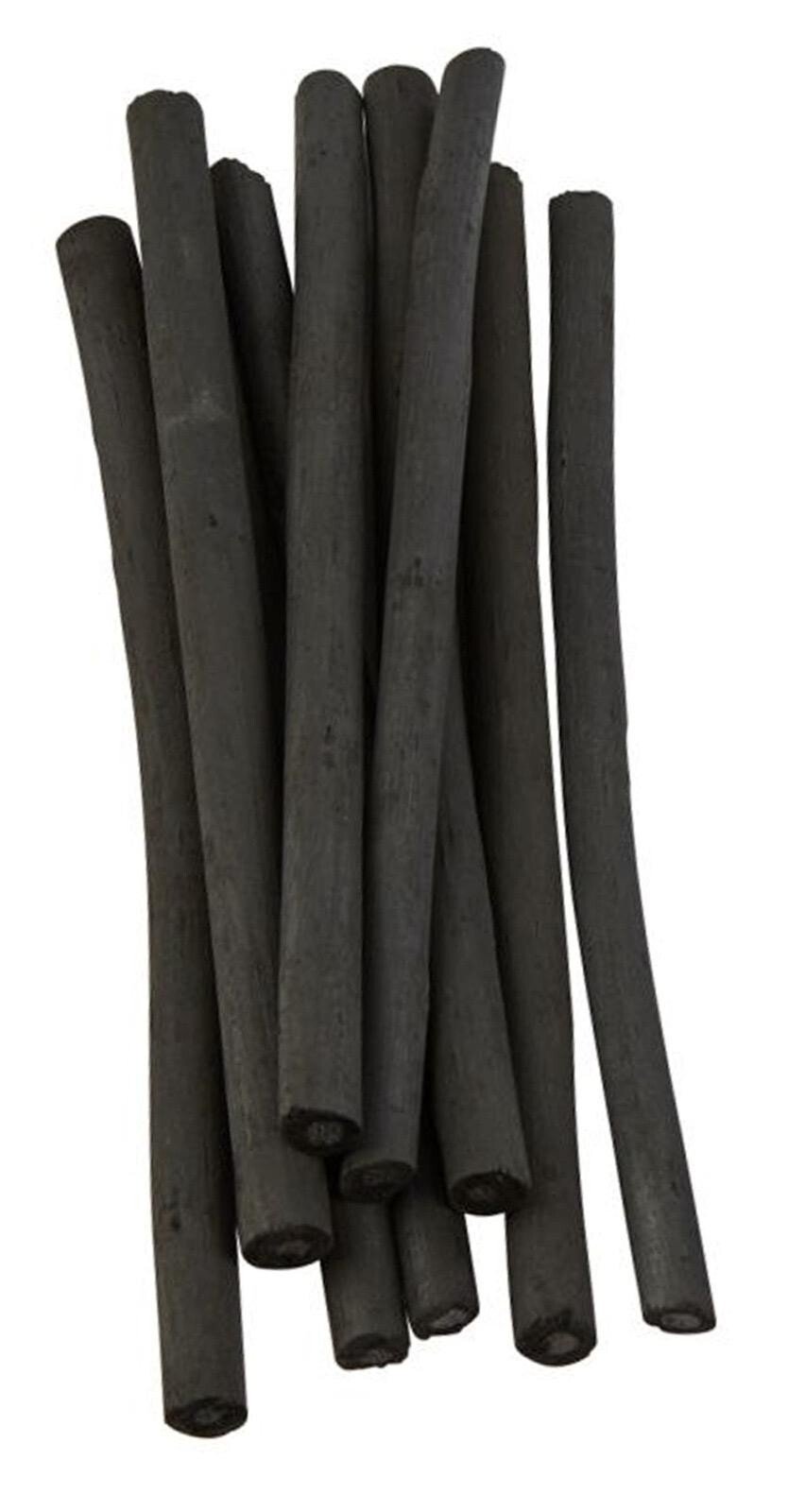 Willow Charcoal Sticks Drawing, Sketch Standalone Works or Painting - Pack of 12