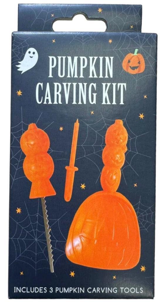 ðŸ”¥ 3 Pcs Halloween PUMPKIN CARVING Kit TOOL SET DIY Craft Tools Kit Party Scoop