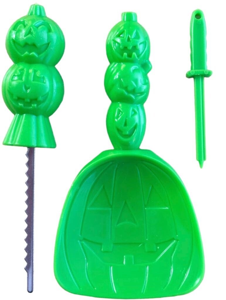 ðŸ”¥ 3 Pcs Halloween PUMPKIN CARVING Kit TOOL SET DIY Craft Tools Kit Party Scoop
