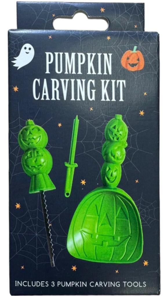 ðŸ”¥ 3 Pcs Halloween PUMPKIN CARVING Kit TOOL SET DIY Craft Tools Kit Party Scoop