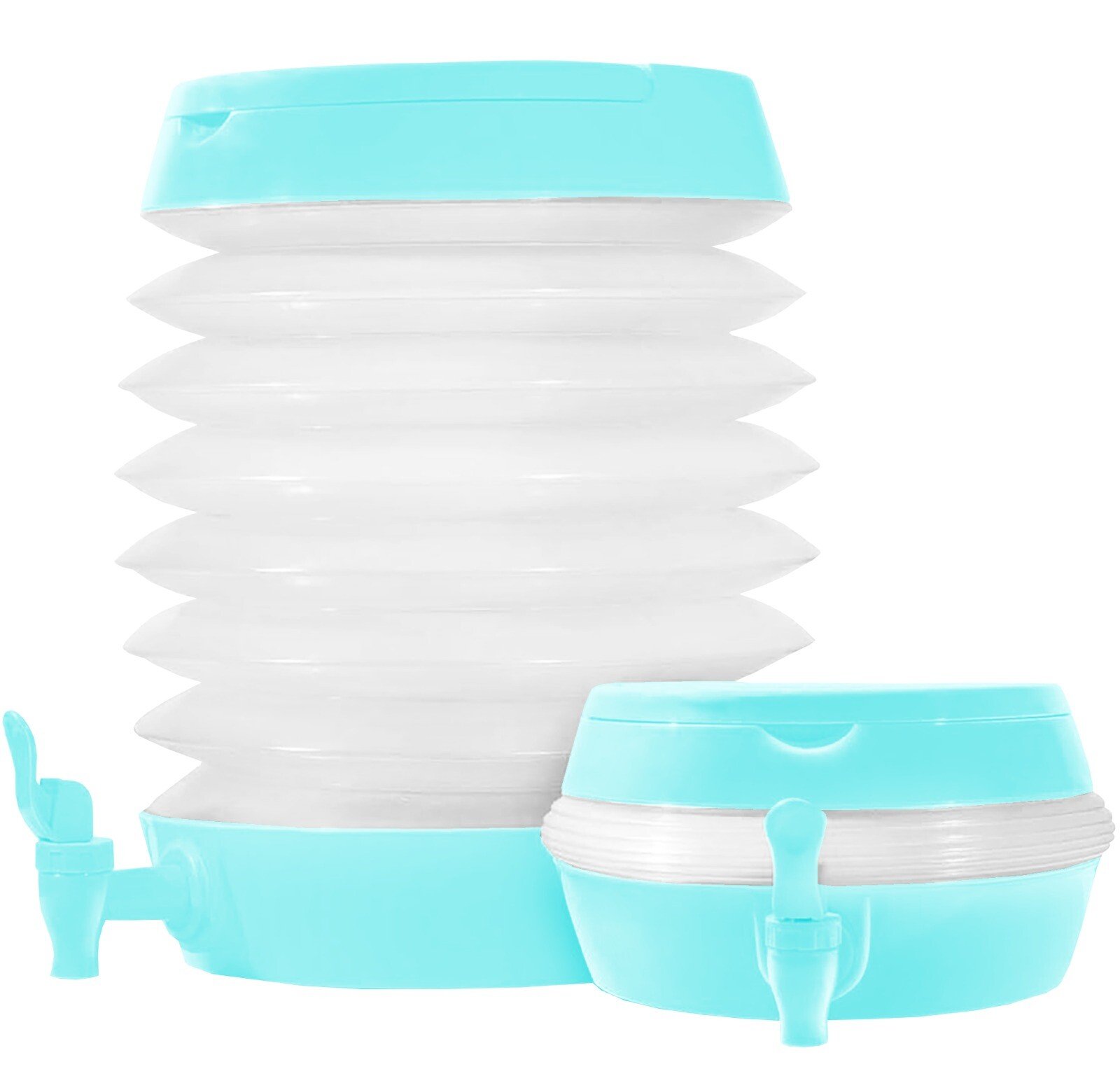 3.3L Cooler Dispenser W/ Tap Lid Beverage Cocktail Juice Party BBQ Plastic-2PACK