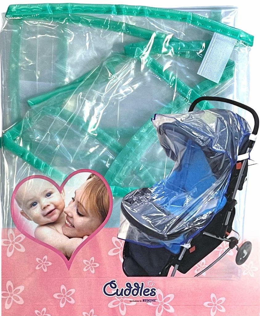 New Stroller Rain Cover Universal Buggy Raincover For Baby Pushchair Pram Clear