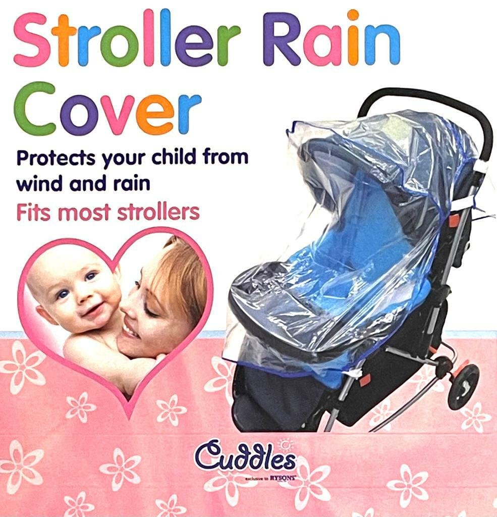 New Stroller Rain Cover Universal Buggy Raincover For Baby Pushchair Pram Clear