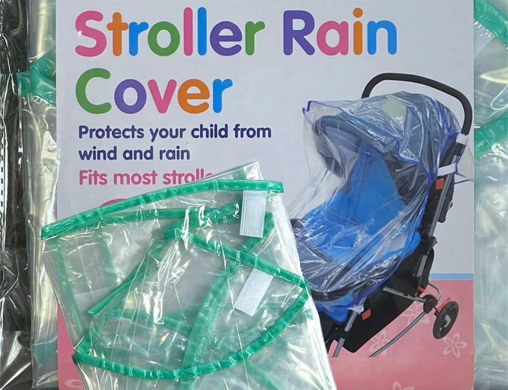 New Stroller Rain Cover Universal Buggy Raincover For Baby Pushchair Pram Clear