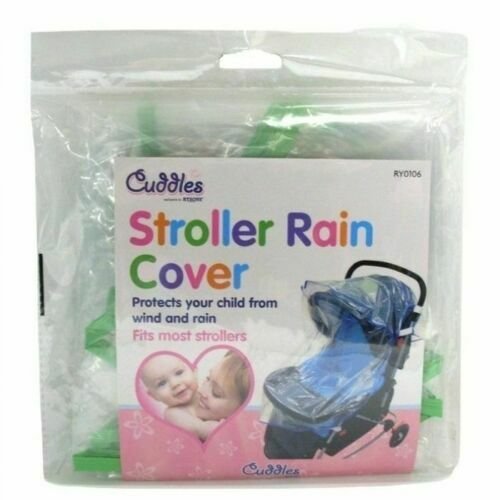 New Stroller Rain Cover Universal Buggy Raincover For Baby Pushchair Pram Clear