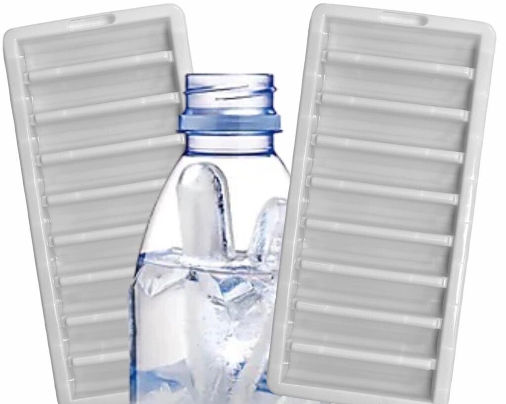2x Ice Cube Stick Bottle Tray Soda Drinks Maker mould Tube tubes Cylinder Moulds