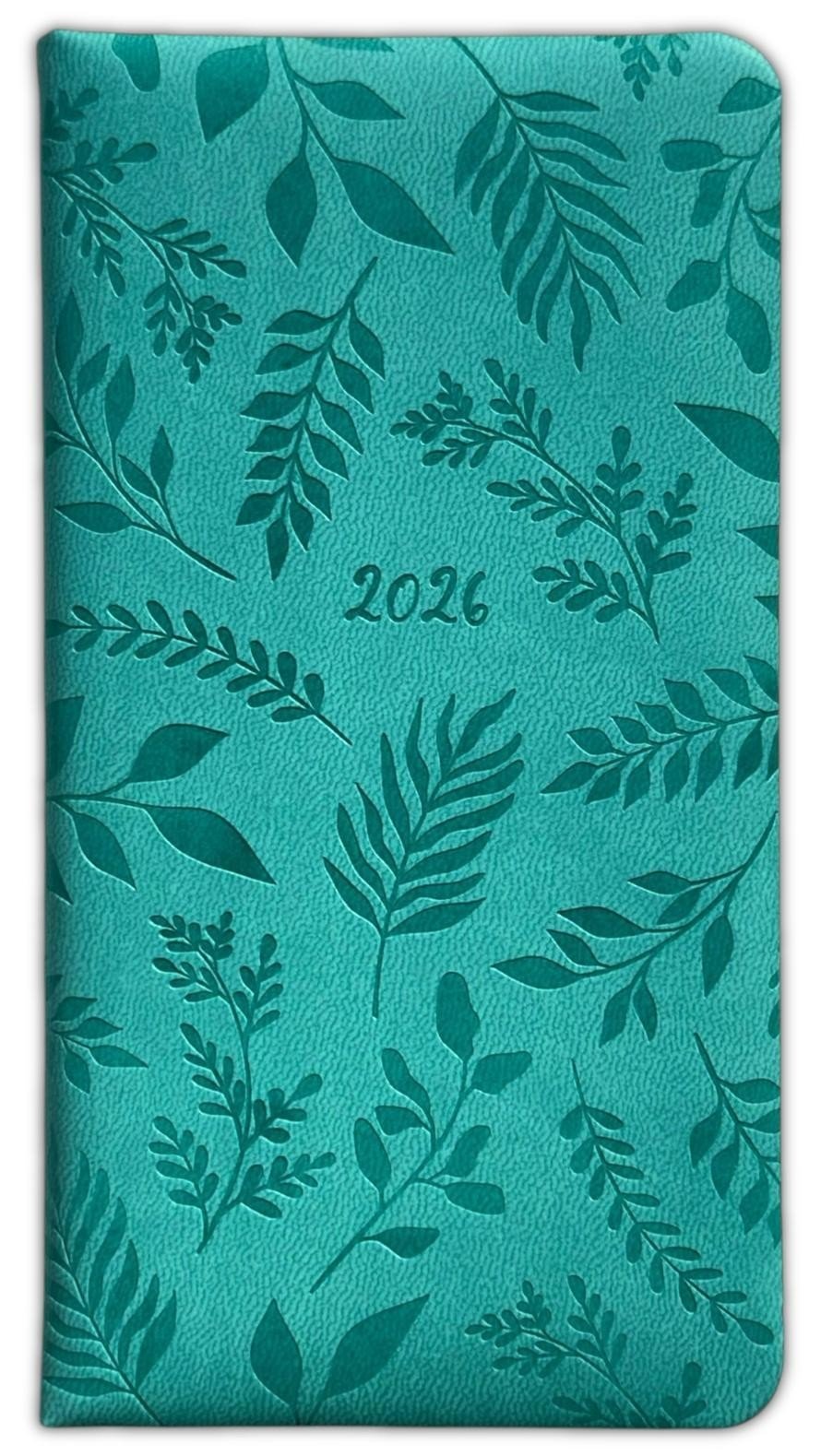 2026 DIARY POCKET SMALL / SLIM LINE METAL CORNER WEEK TO VIEW CUTE FASHION DIARY