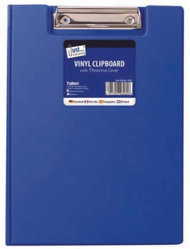A4 Foldover Black Blue Red Green Clipboard Foolscap Fold Over PVC Clip Board UK