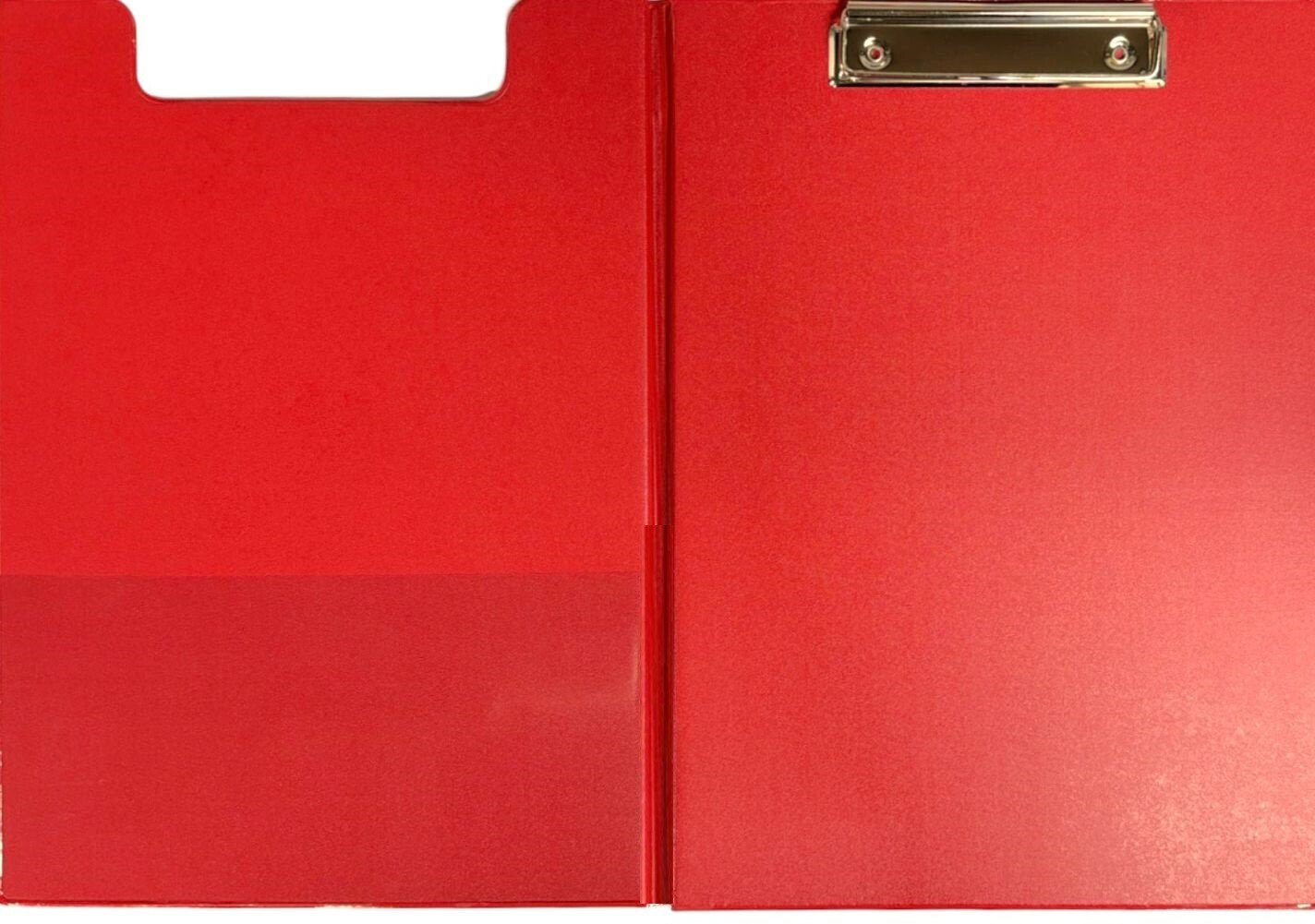 A4 Foldover Black Blue Red Green Clipboard Foolscap Fold Over PVC Clip Board UK