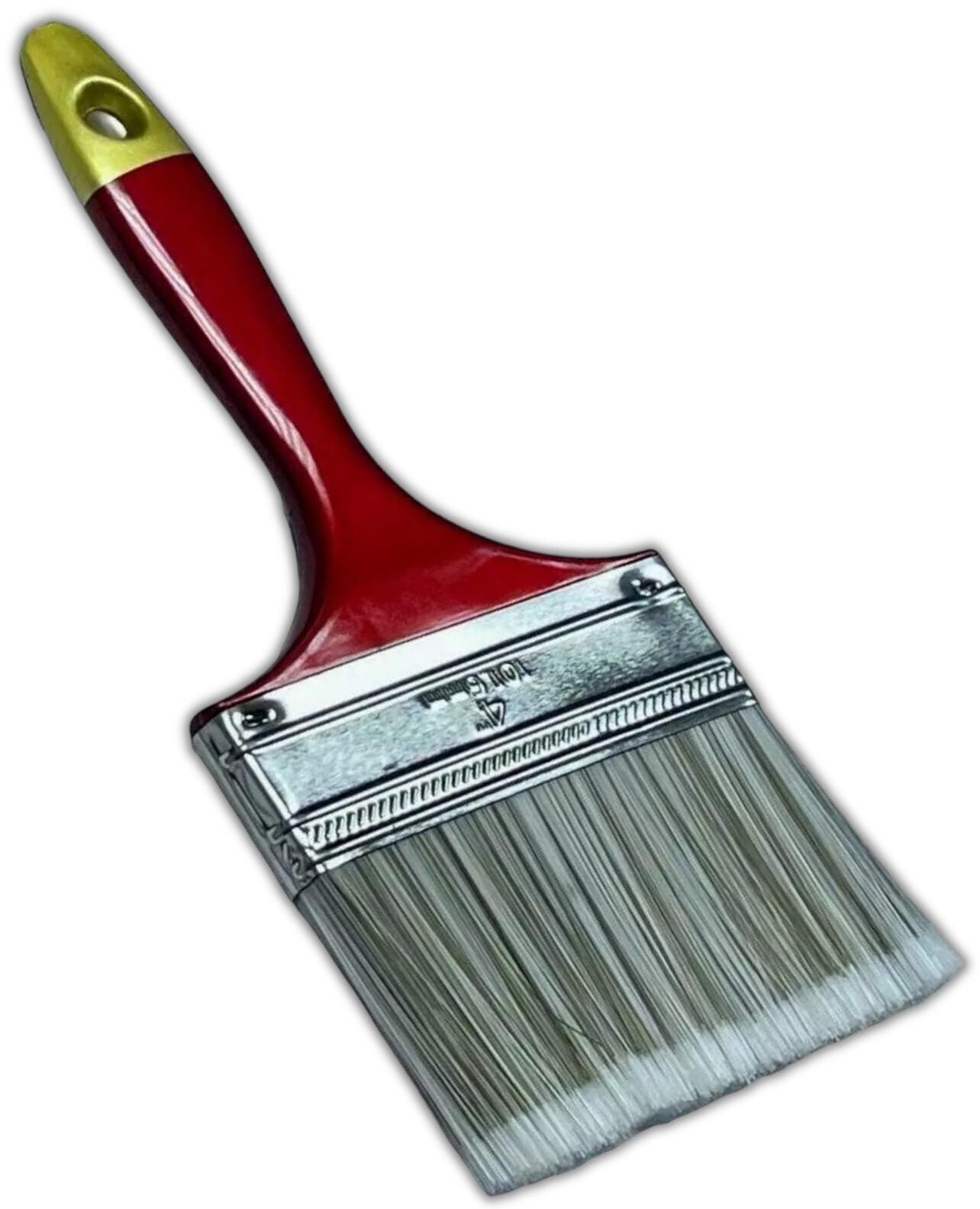4" SHED FENCE Timber & DECKING PAINT BRUSH GARDEN WALL WOOD BLOCK PASTE-2PK