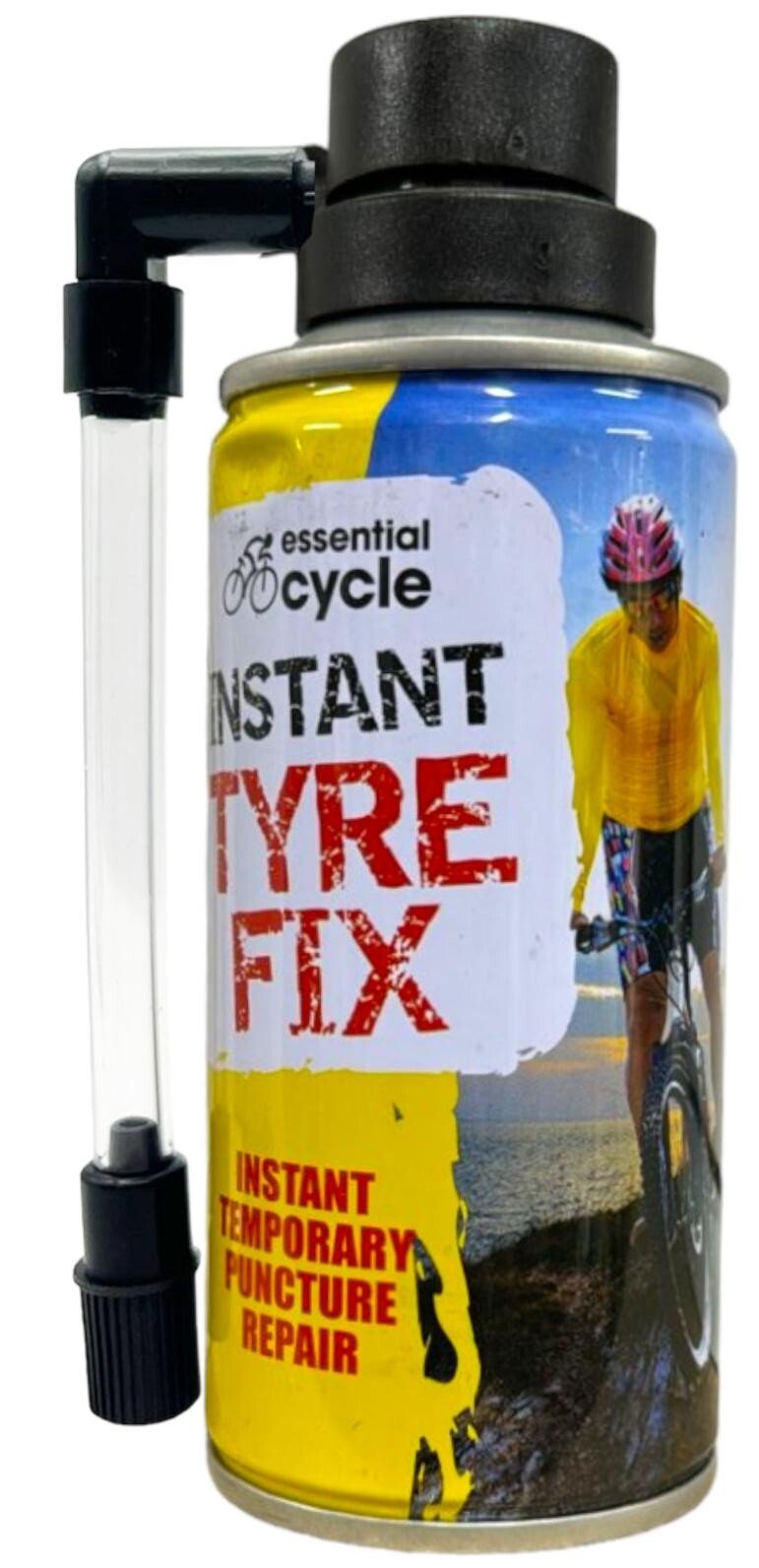 2Pcs Emergency Bike Flat Tyre Fix Puncture Repair Sealant Inflator Can 200ml