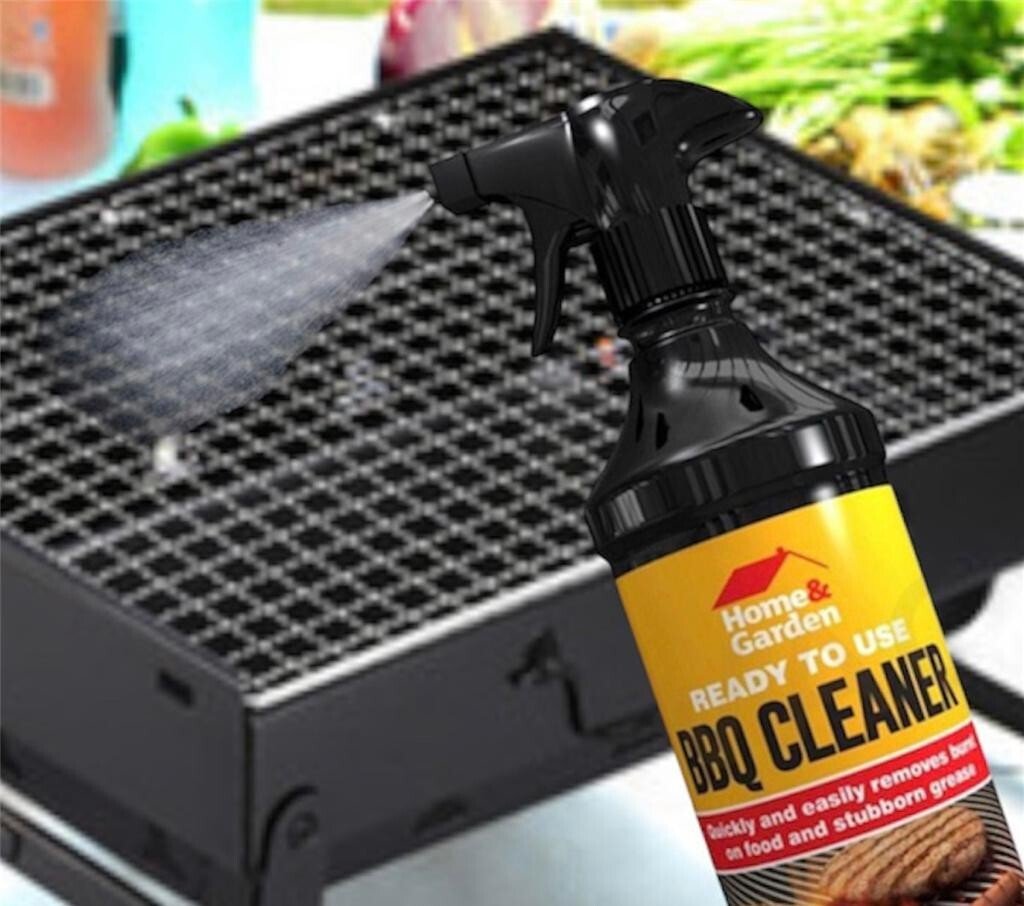 500ML BBQ OVEN GRILL COOKER HOB CLEANING CLEANER DEGREASER AEROSOL SPRAY TRIGGER