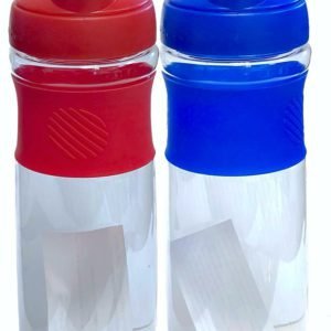 Fruit Infusion Infusing Infuser Water Bottle Hydration Sport Gym Juice Flip Cap
