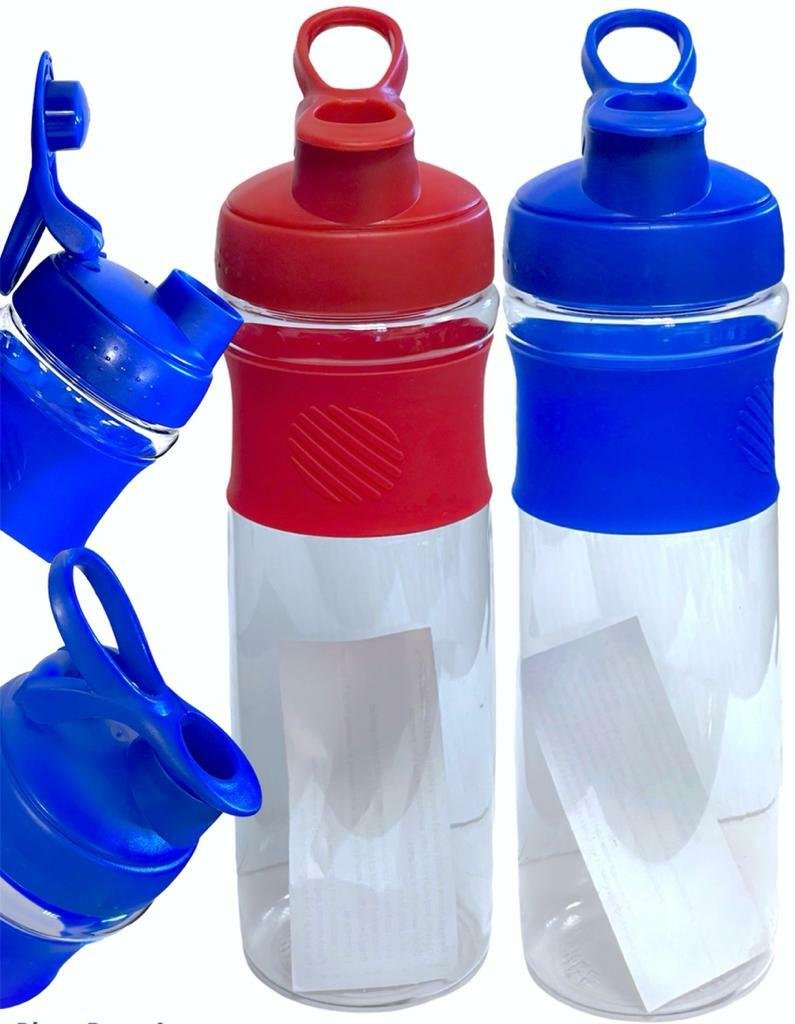 Fruit Infusion Infusing Infuser Water Bottle Hydration Sport Gym Juice Flip Cap