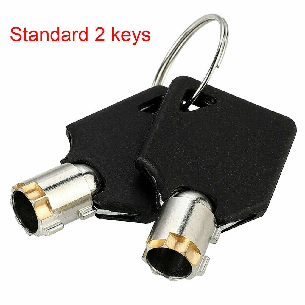 Heavy Duty Wheel Clamp Caravan Trailer Car Motorhome Security Lock With 2 Keys