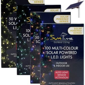 50/100 LED Solar Power Fairy Garden 8 Mode Lights String Outdoor Party Wedding
