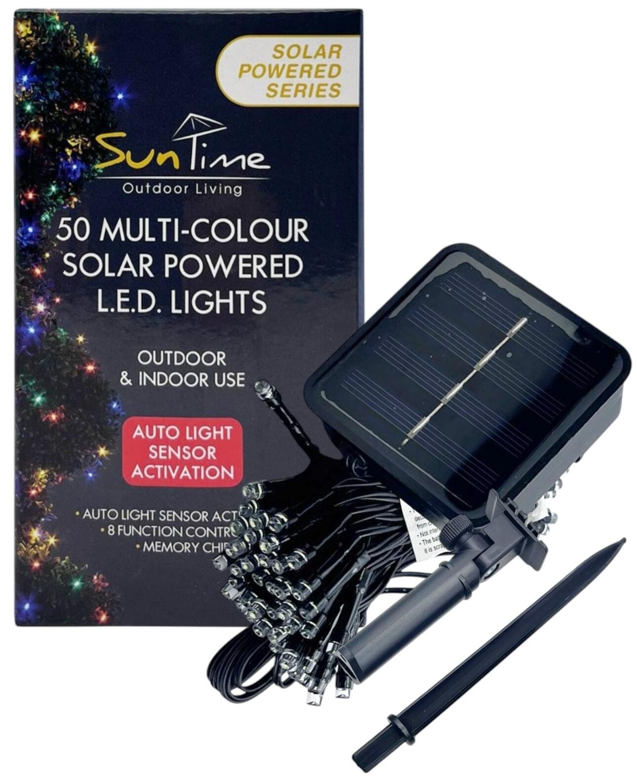50/100 LED Solar Power Fairy Garden 8 Mode Lights String Outdoor Party Wedding