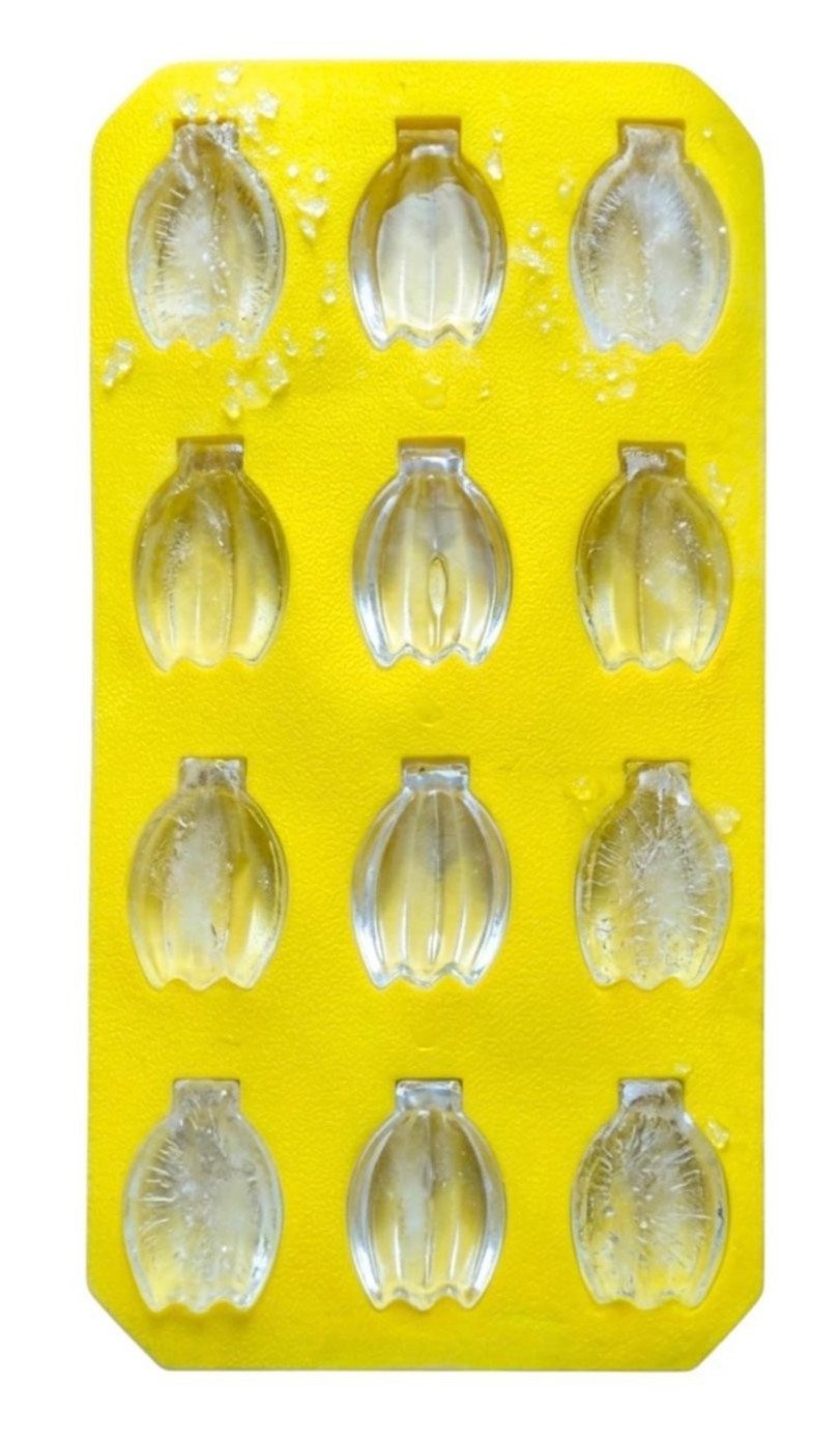 Fruit Shaped Ice Cube Moulds Strawberry Watermelon Banana Reusable Food Safe