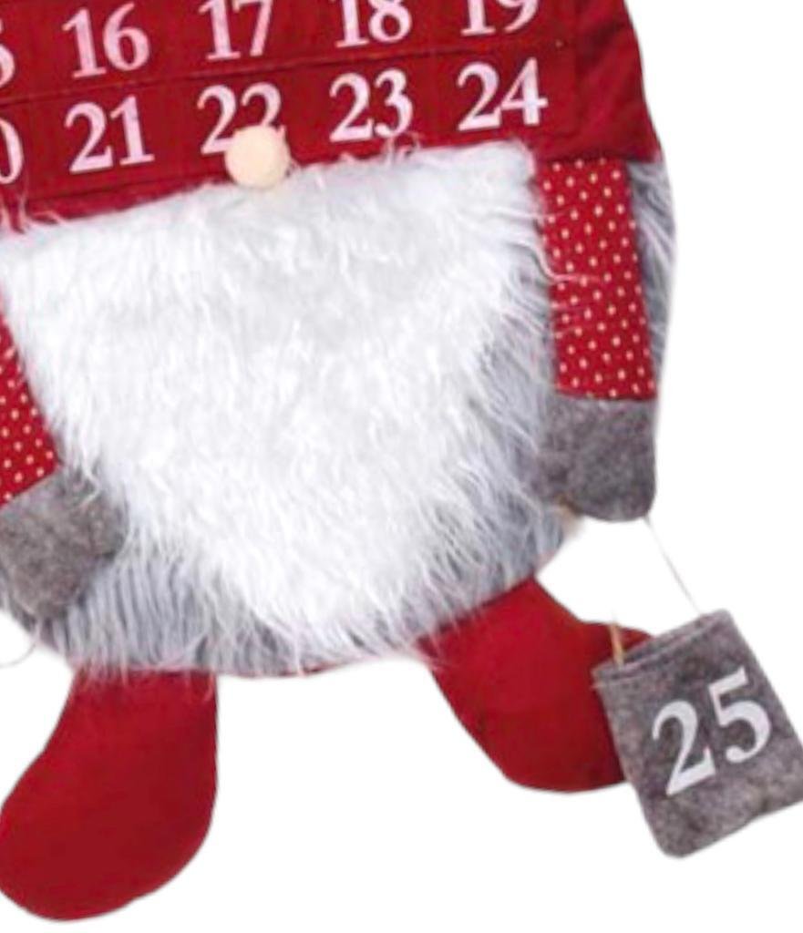 Add your Own Treat Advent Calendar Felt Gonk 1-25 Christmas Countdown 25 Days