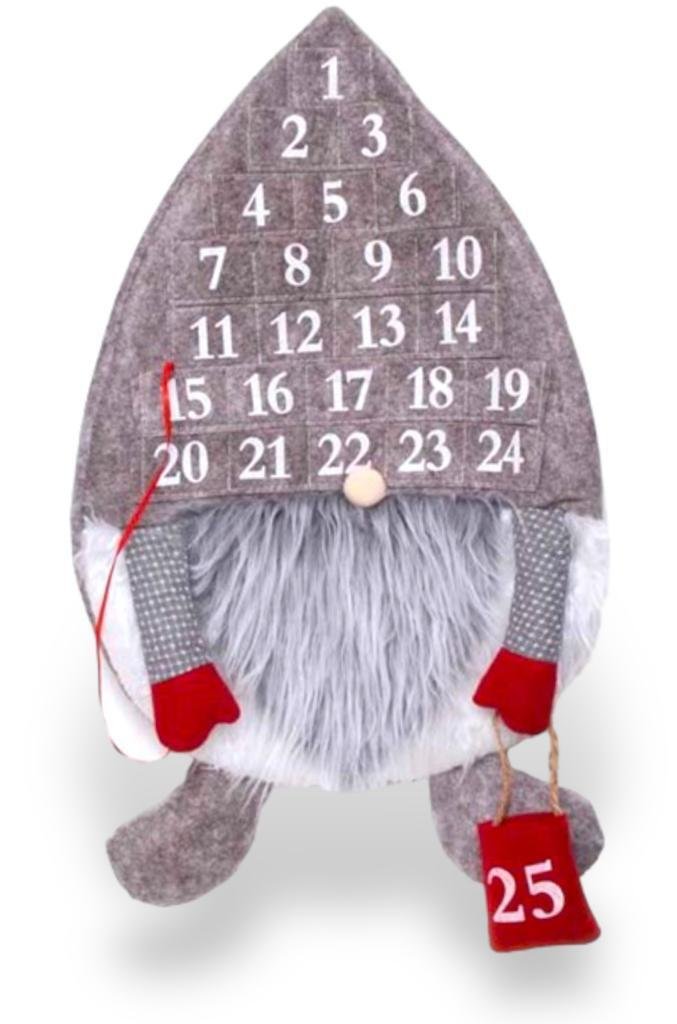 Add your Own Treat Advent Calendar Felt Gonk 1-25 Christmas Countdown 25 Days