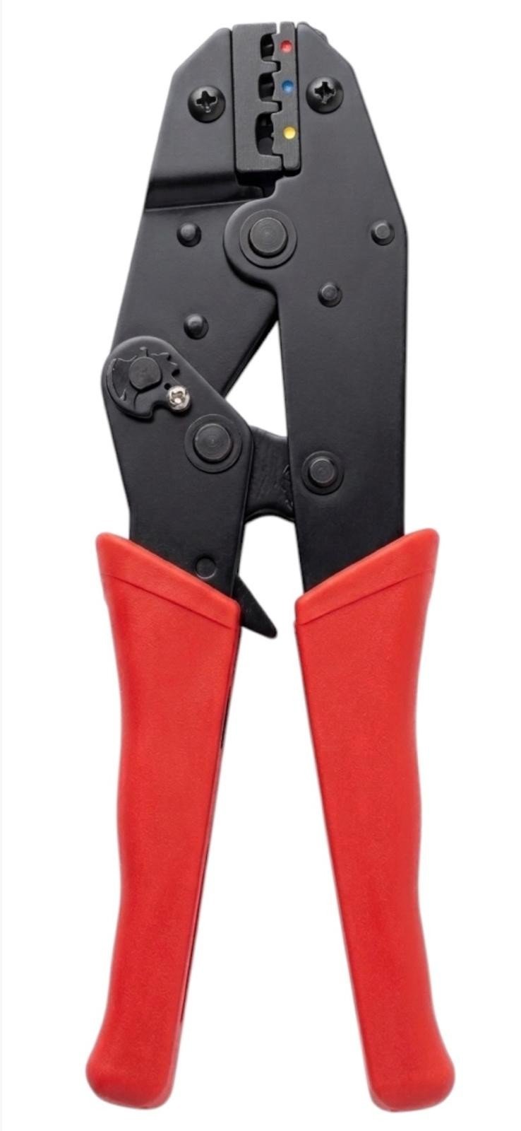 9" Ratchet Crimping Plier Tool Crimp insulated wire cable Terminal Crimper New