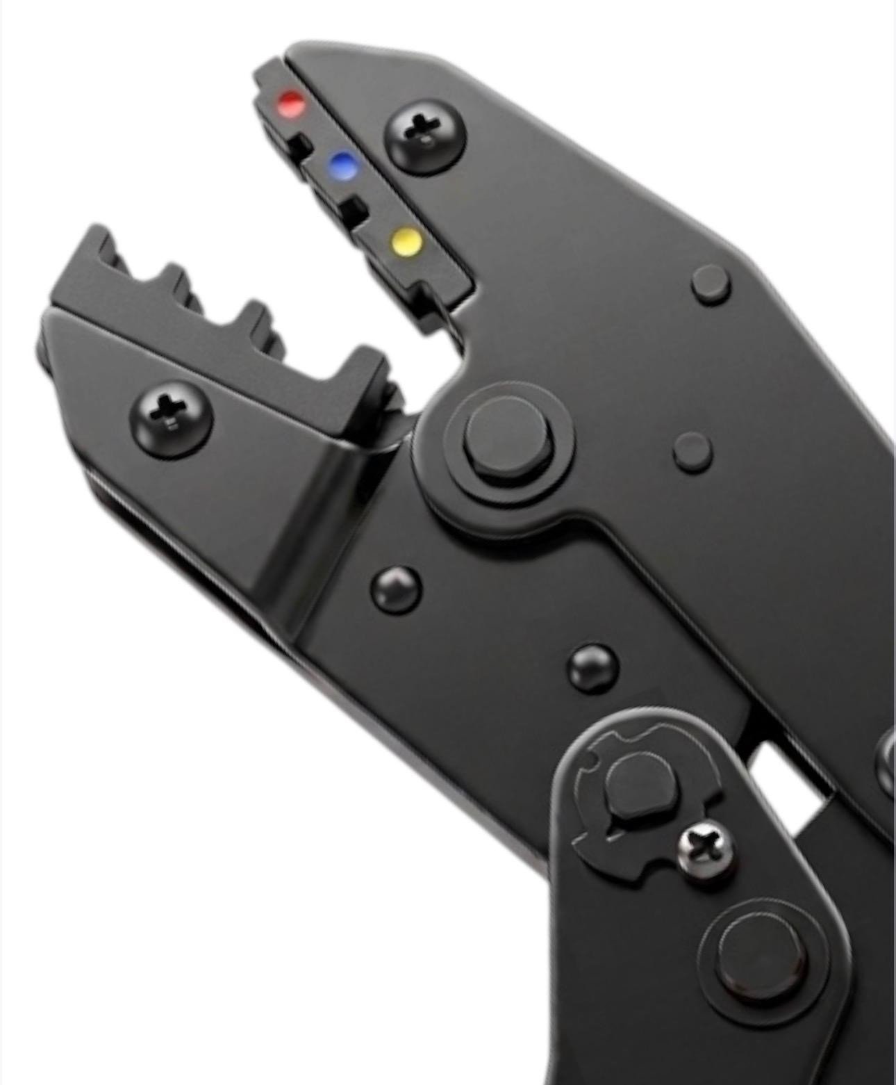 9" Ratchet Crimping Plier Tool Crimp insulated wire cable Terminal Crimper New