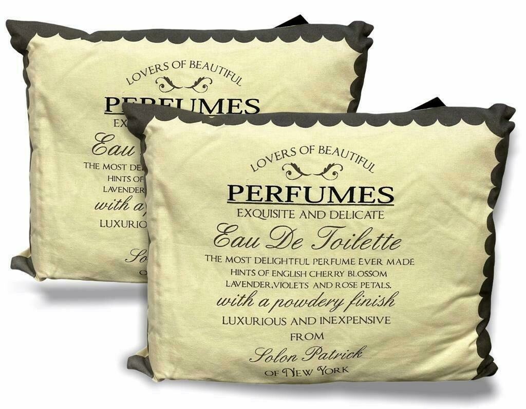 2 Pack Cushion Classic Pillow Sofa George Home Decor Perfume Design Cushion