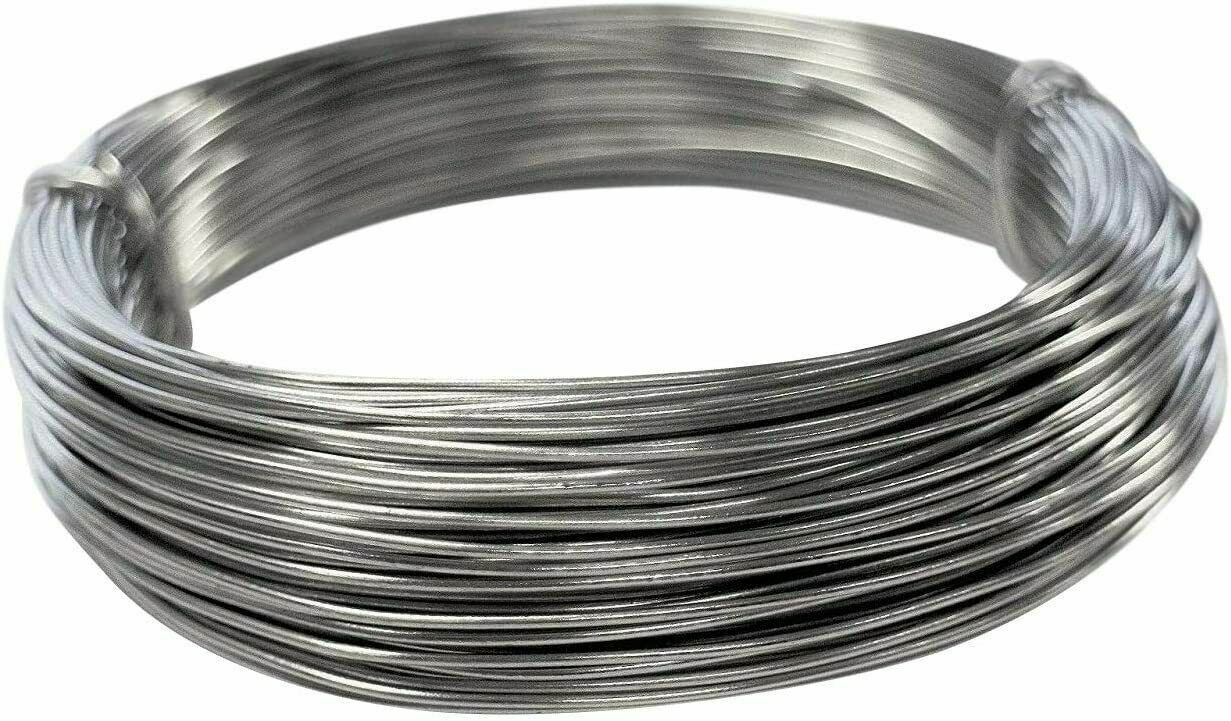 Galvanised Garden Gardening Wire Heavy Duty 1.2mm x 20m For Garden & Landscaping