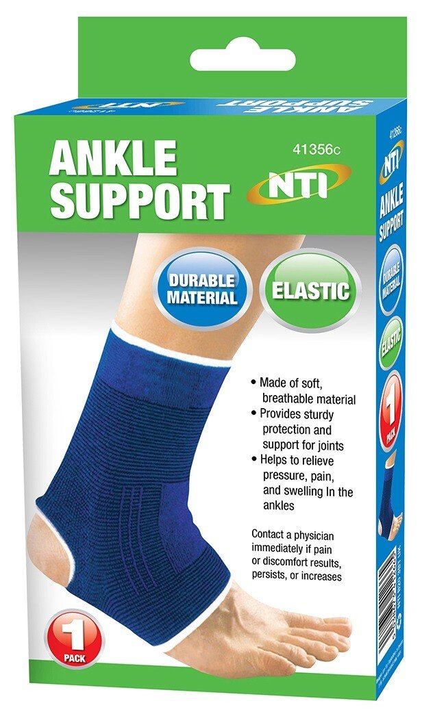 Support Bandage Knee Wrist Ankle Tubular Elbow Compression Elastic Brace Wrap