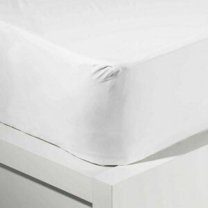 New Waterproof Mattress Protector Cover Fitted Sheet Bed Cover Vinyl Plastic UK